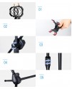 多合一直播 手機夾 連防噴罩 落地咪架 MV MICROPHONE STAND 多合一直播 手機夾 連防噴罩 落地咪架 MV MICROPHONE STAND
